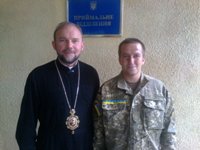 Харків: до поранених українських воїнівт завітав владика Василій (Тучапець).ФОТО